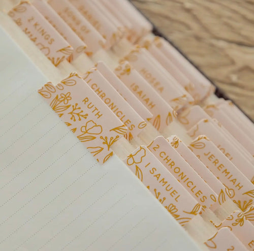 Carnation Gold Foil Bible Tabs