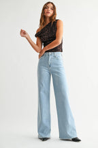 Just Black Denim - Palazzo Jean