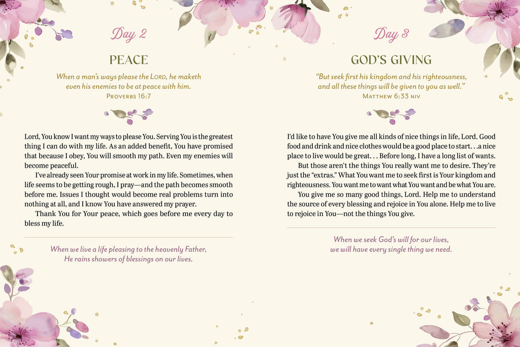 Daily Prayers and Promises for Women