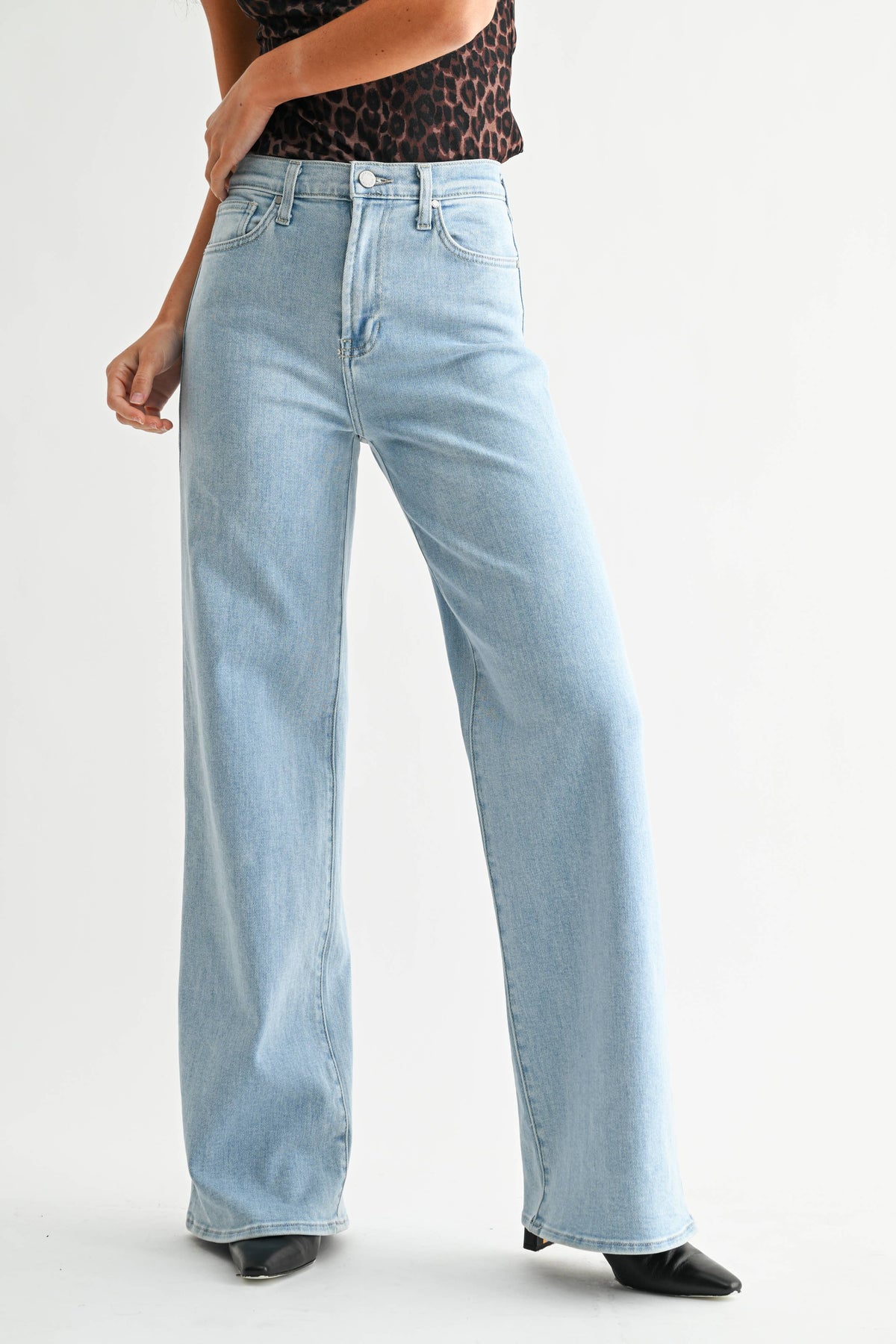 Just Black Denim - Palazzo Jean