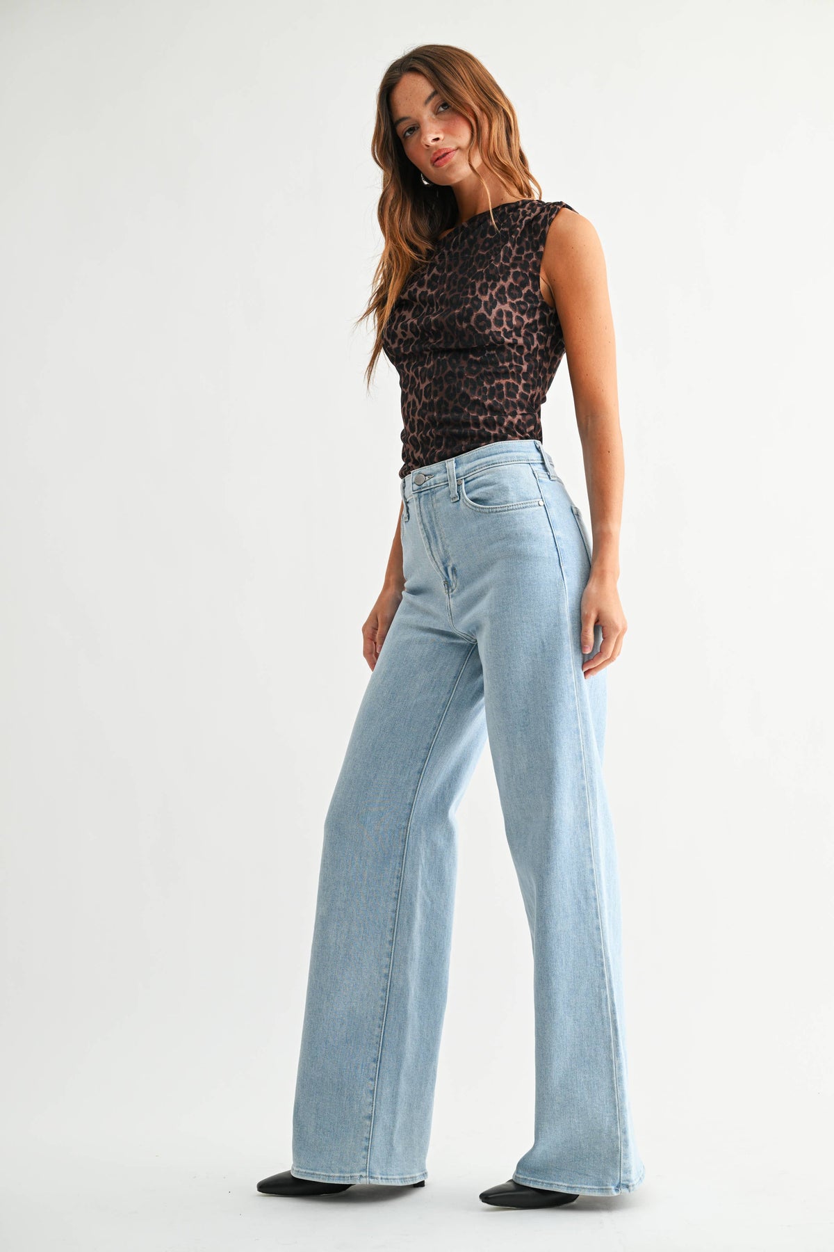 Just Black Denim - Palazzo Jean