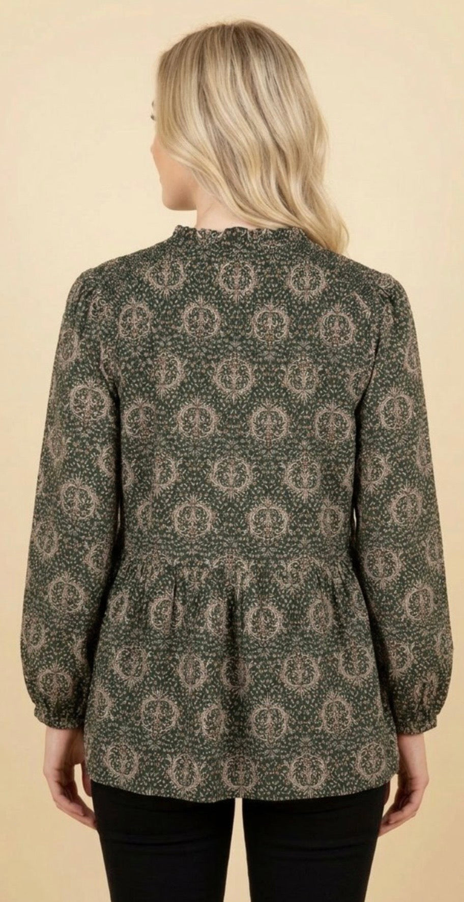 Autumn Paisley Top