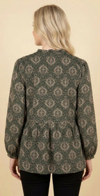 Autumn Paisley Top