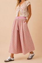 Tweed Capri Pant