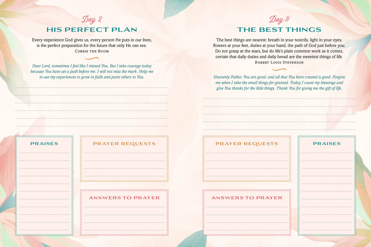 A Year of God's Goodness:A Prayer & Praise Tracker for Women