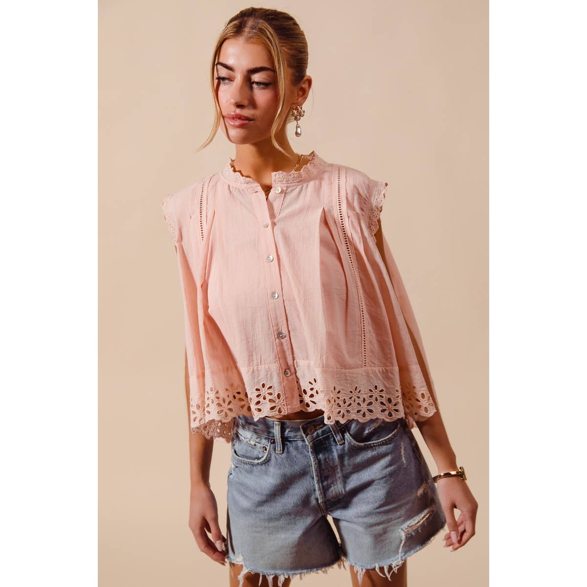 Pink Sleeveless Tank
