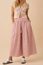 Tweed Capri Pant